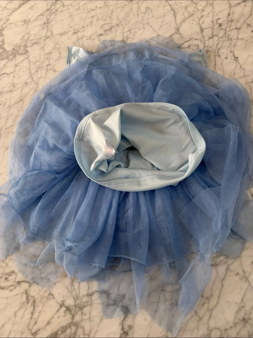 Elsa Anna Frozen Dress Sz 6T Tulle Flutter Sleeve